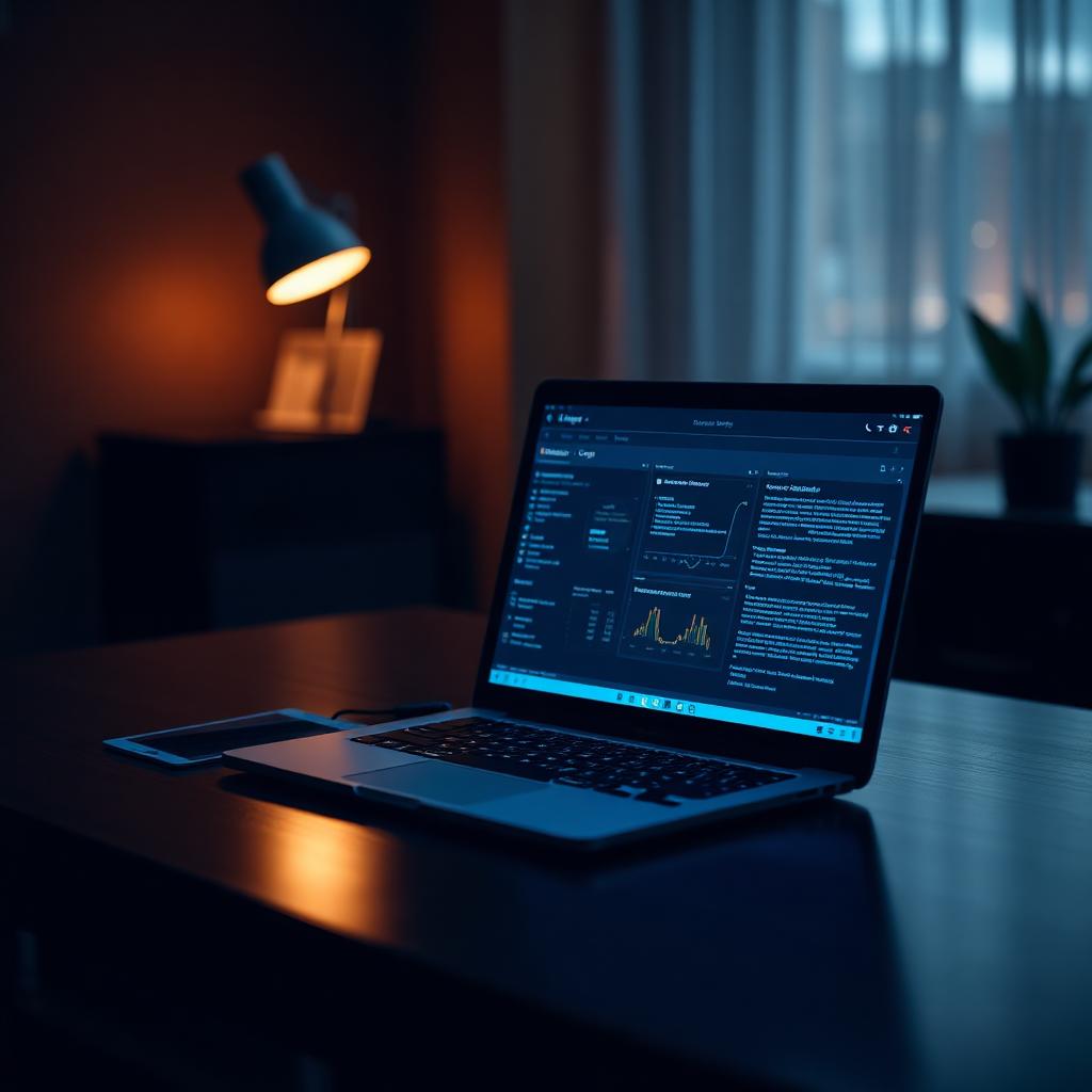 Cybersecurity analyst workstation with SIEM dashboard for CompTIA CySA+ scenario practice.